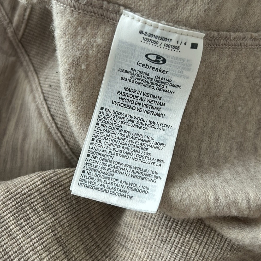 Icebreaker Long Zip Up Hoodie - Picture 6 of 6